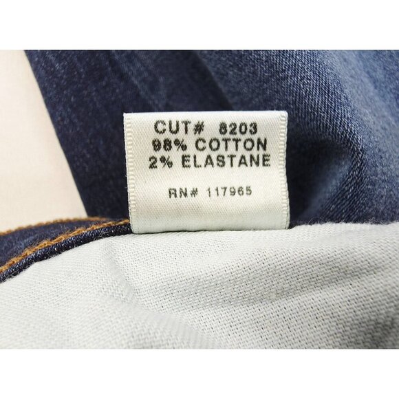 J Brand Size 24X34 Womens Babe Classic Flare Blue Denim 5 Pocket Low Rise Jeans - Picture 9 of 13